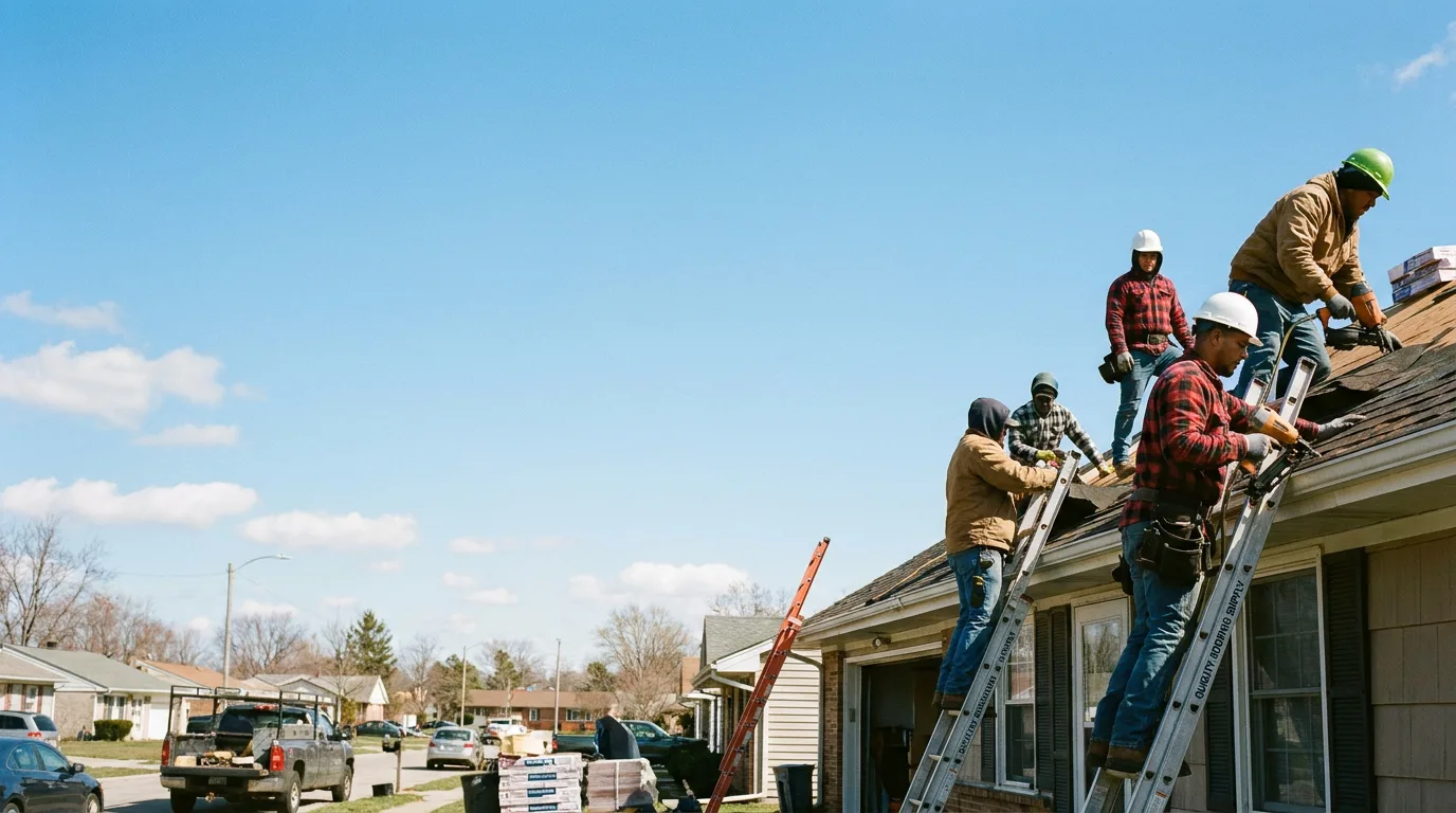 Roofing in Ashwaubenon, WI near me